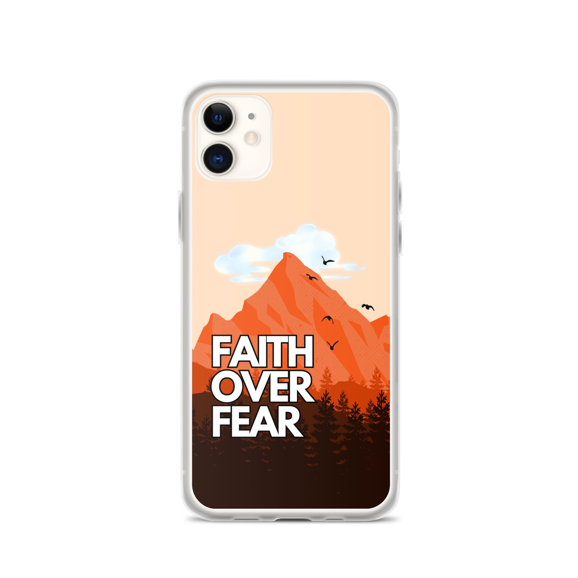 Faith over Fear iPhone-Hülle