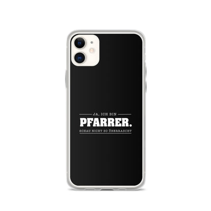 Ja ich bin Pfarrer Schau nicht so überrascht iPhone-Hülle iPhone-Hülle