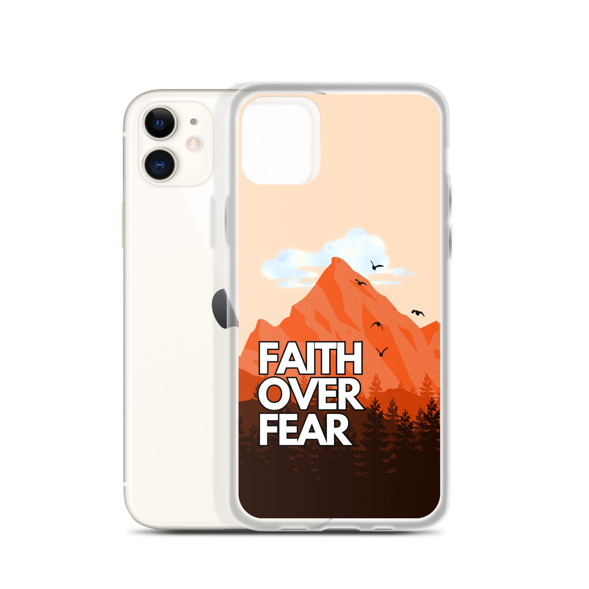 Faith over Fear iPhone-Hülle