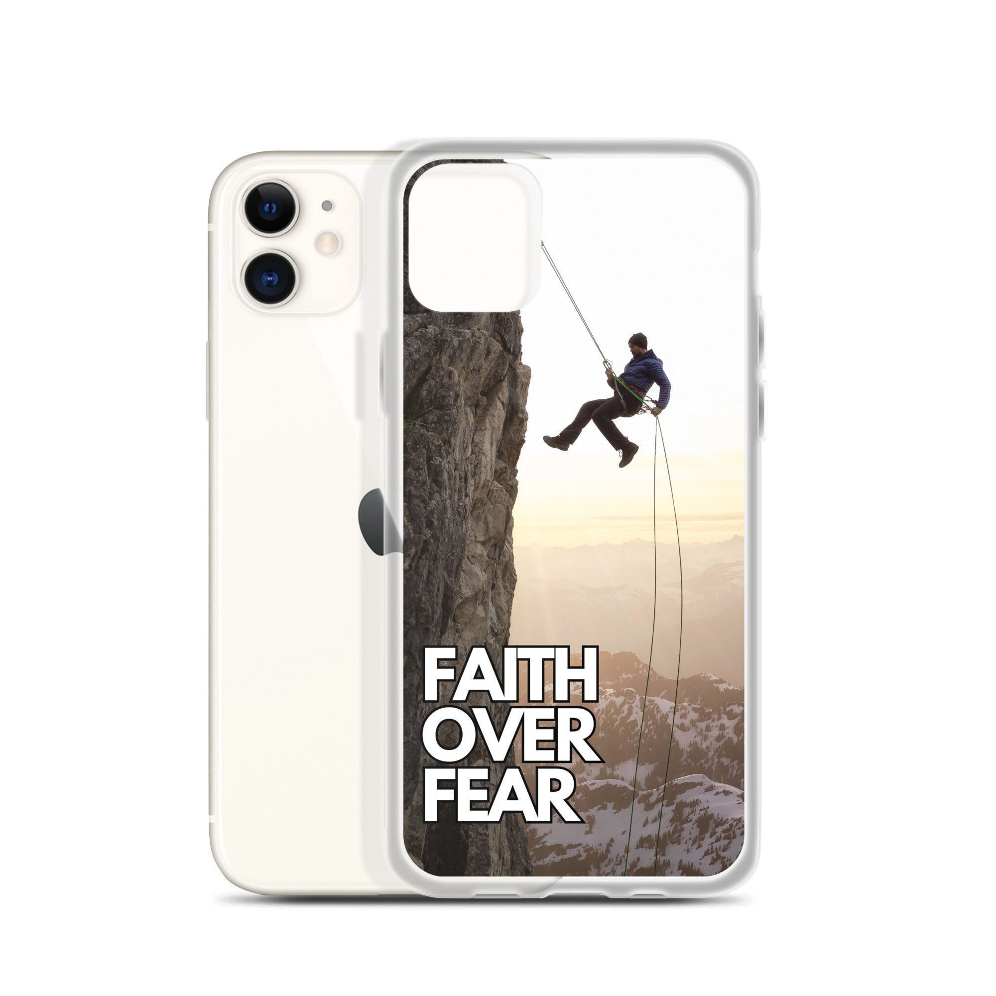 Faith over Fear iPhone-Hülle