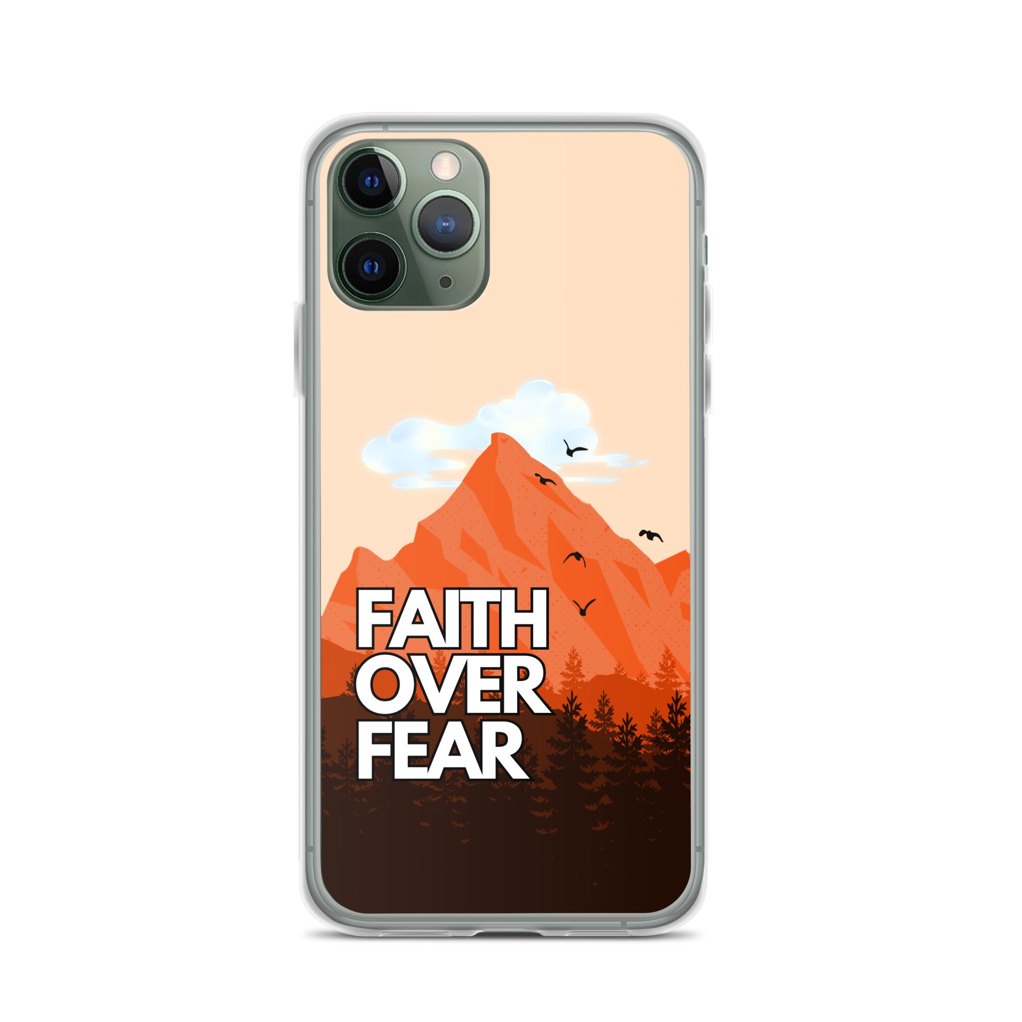Faith over Fear iPhone-Hülle