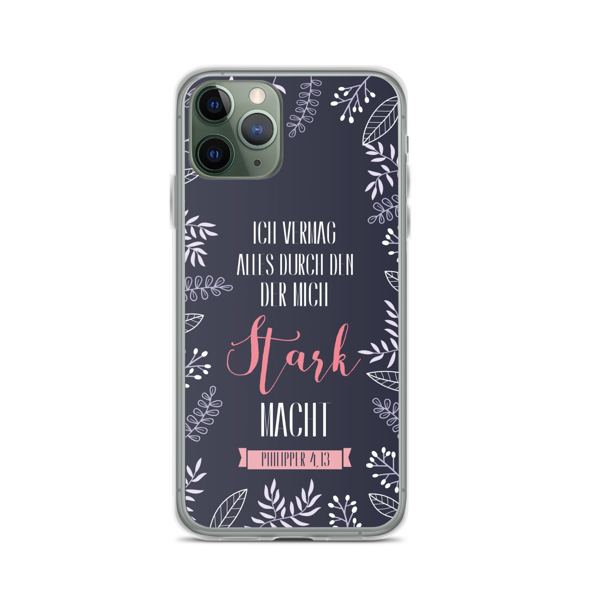 Ich vermag alles durch Christus iPhone-Hülle