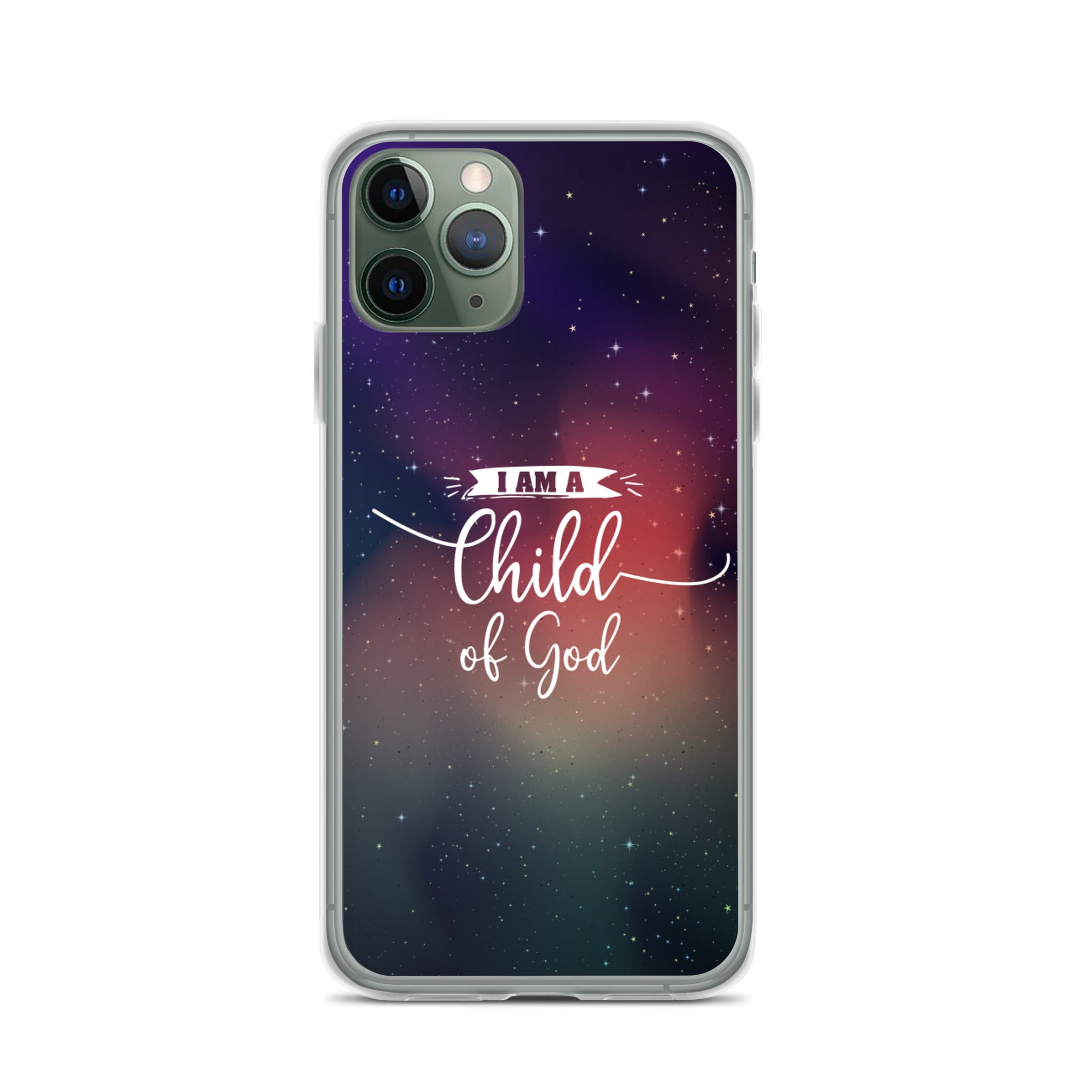 I am a Child of God Universe Design - christliche iPhone Handyhülle