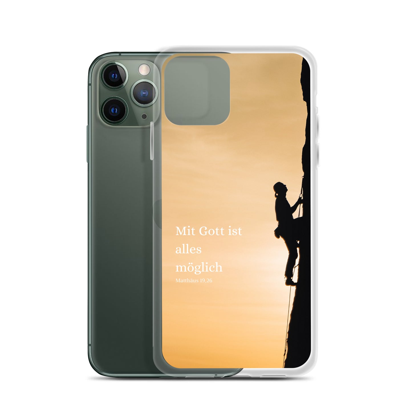 Mitt Gott ist alles möglich iPhone-Hülle