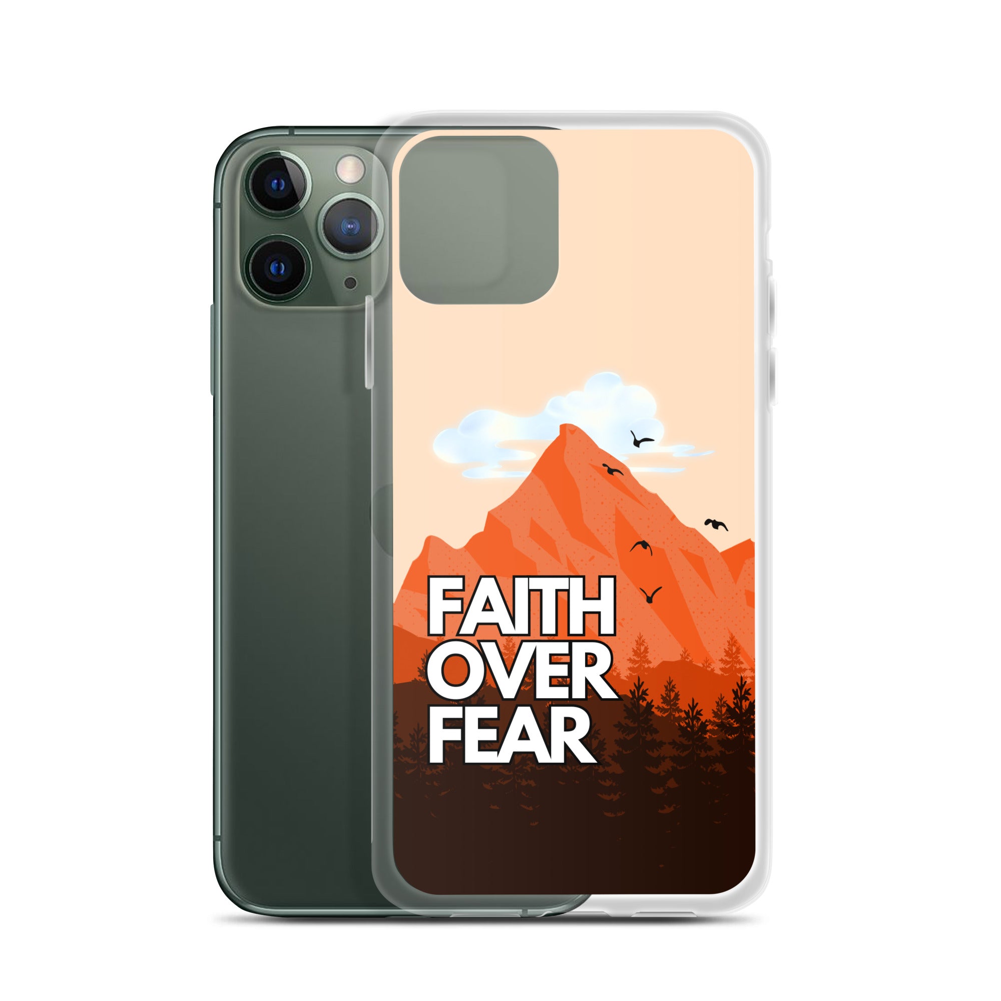 Faith over Fear iPhone-Hülle
