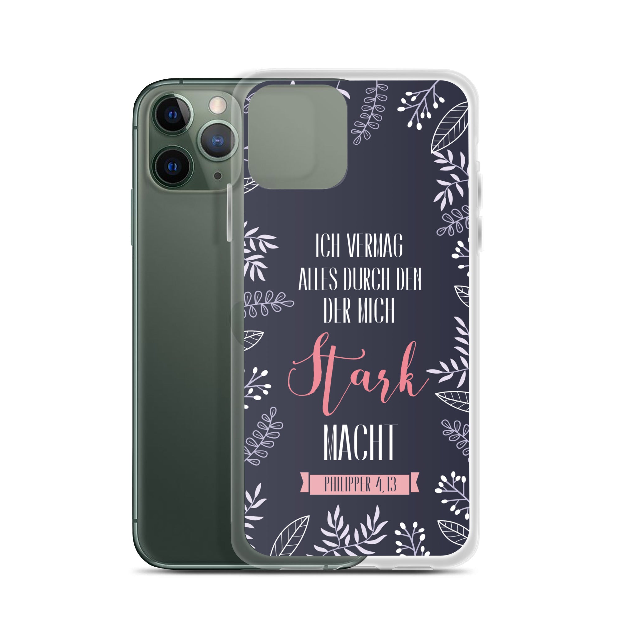 Ich vermag alles durch Christus iPhone-Hülle