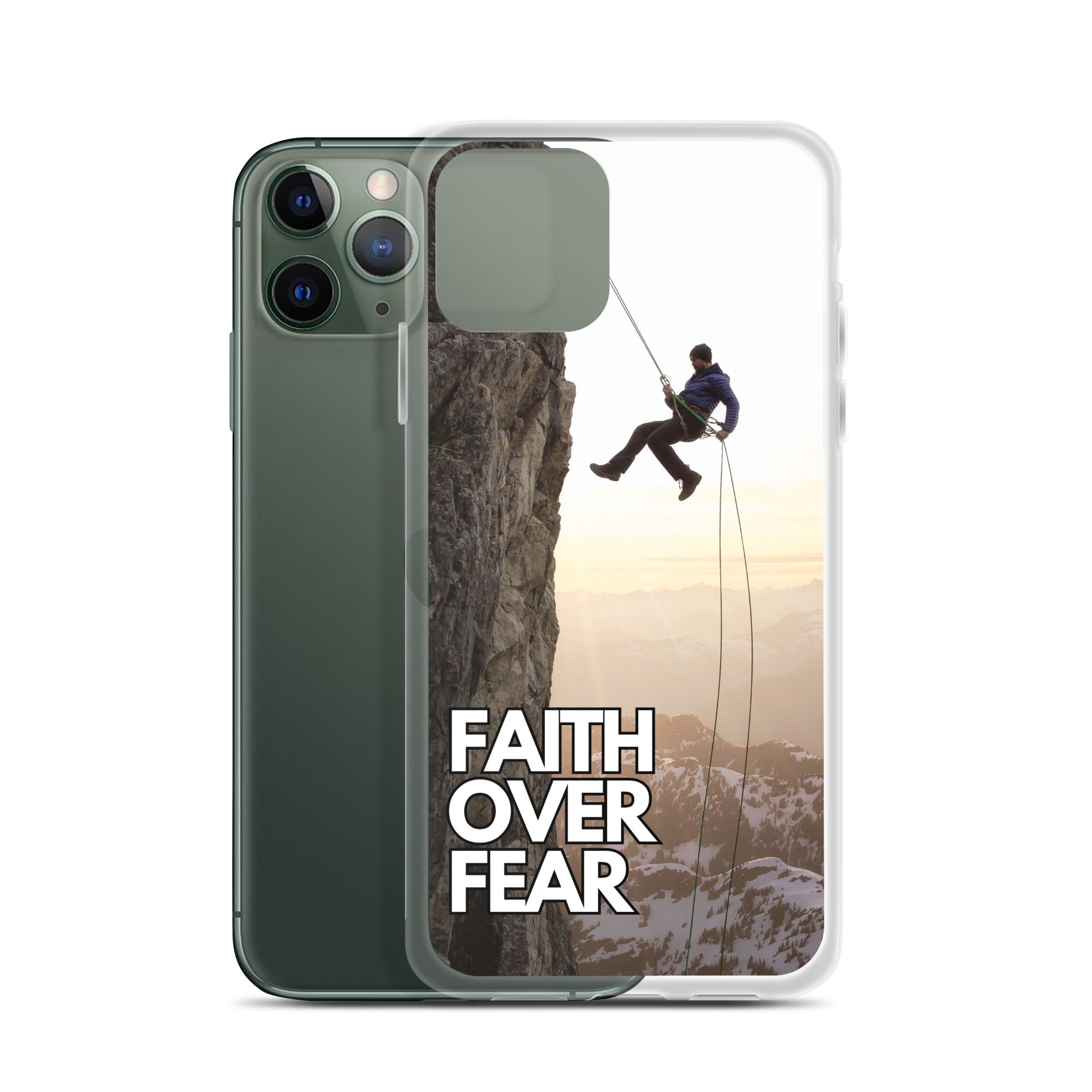 Faith over Fear iPhone-Hülle