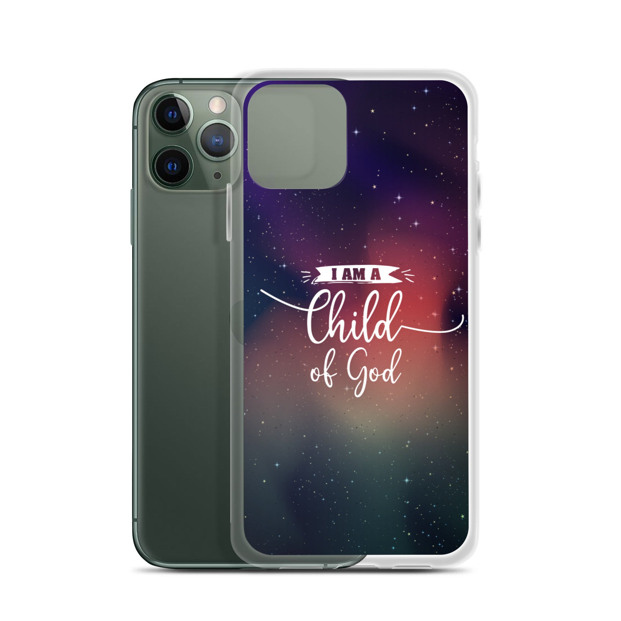 I am a Child of God Universe Design - christliche iPhone Handyhülle