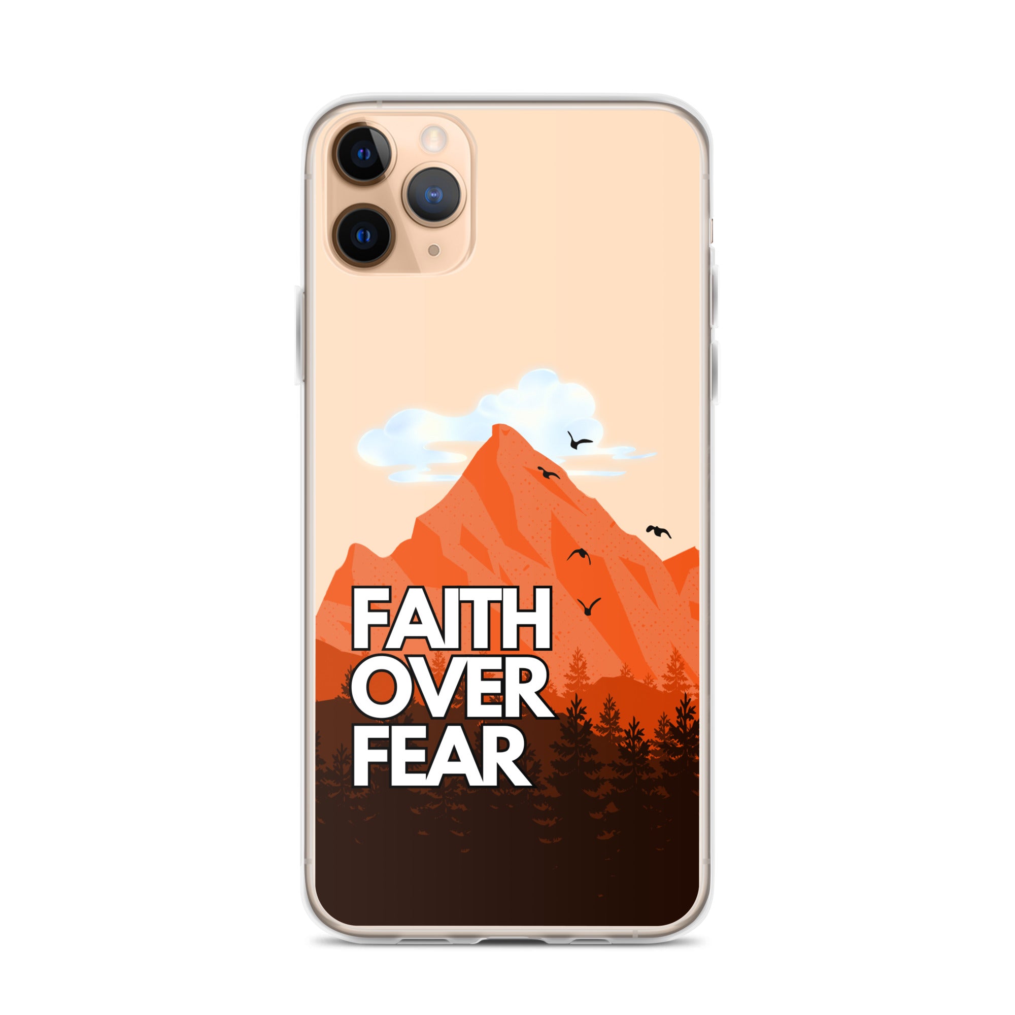 Faith over Fear iPhone-Hülle