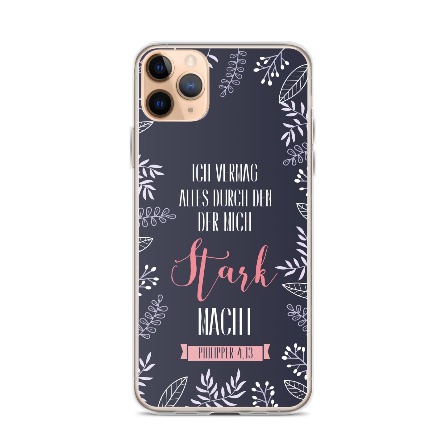 Ich vermag alles durch Christus iPhone-Hülle
