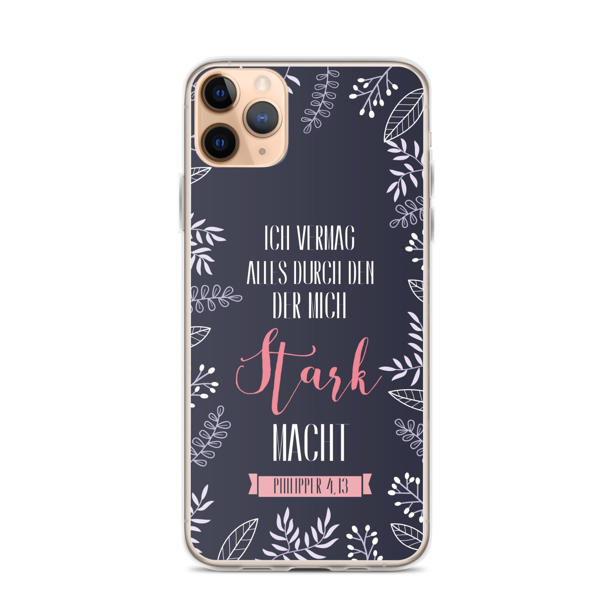 Ich vermag alles durch Christus iPhone-Hülle