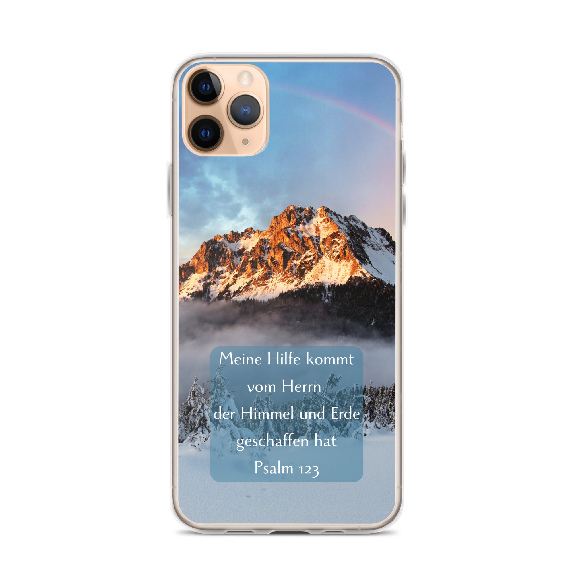 Meine Hilfe kommt vom Herrn iPhone-Hülle