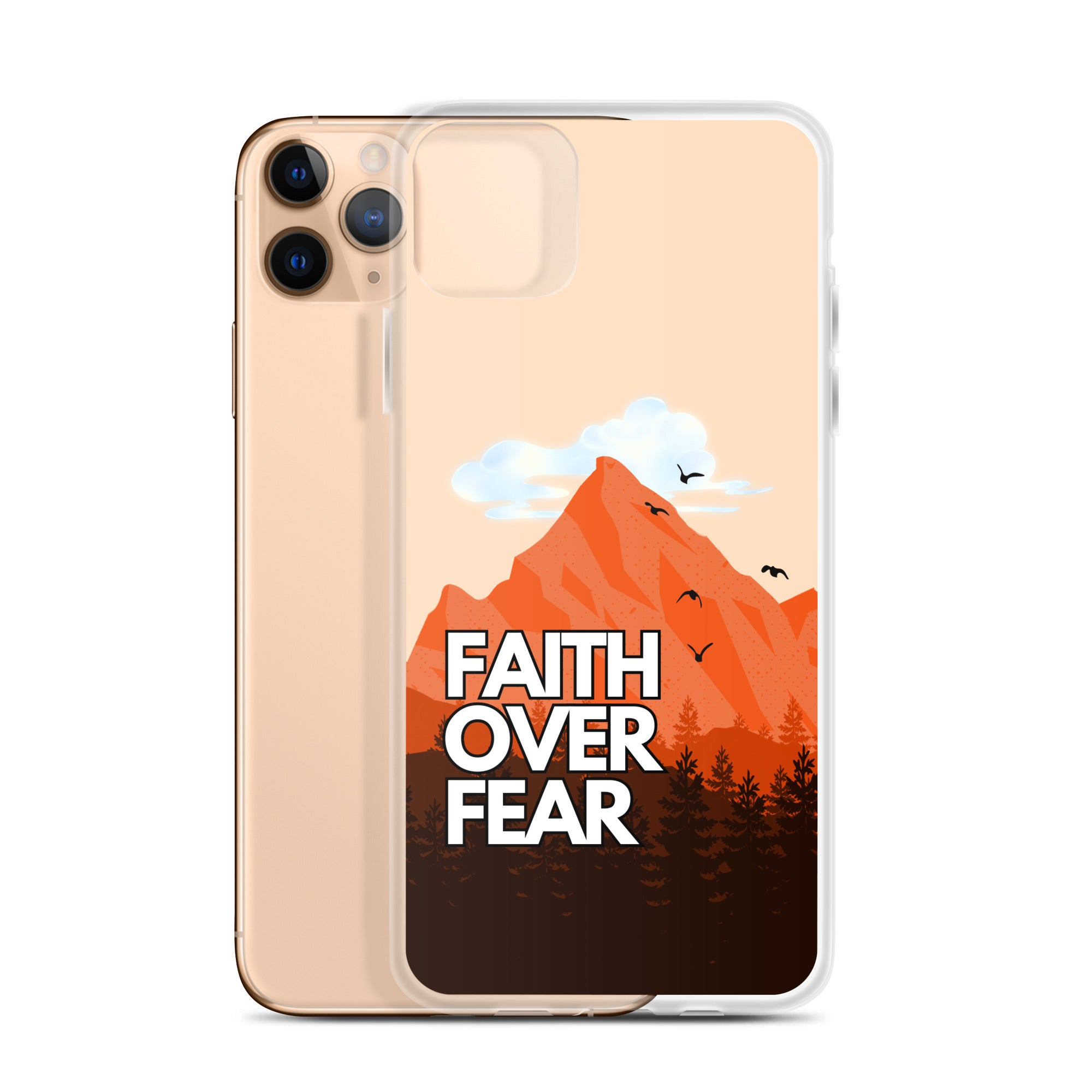 Faith over Fear iPhone-Hülle