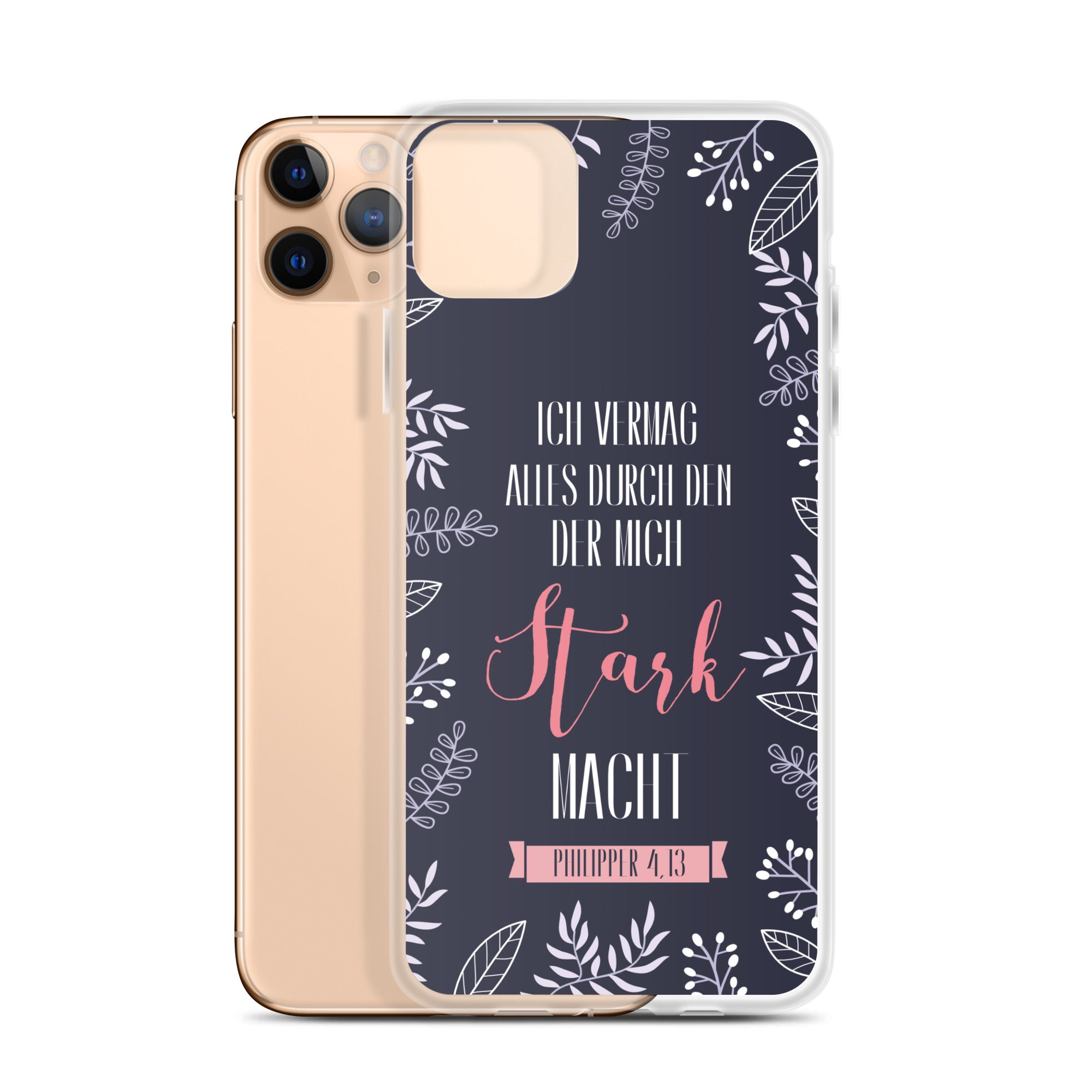 Ich vermag alles durch Christus iPhone-Hülle