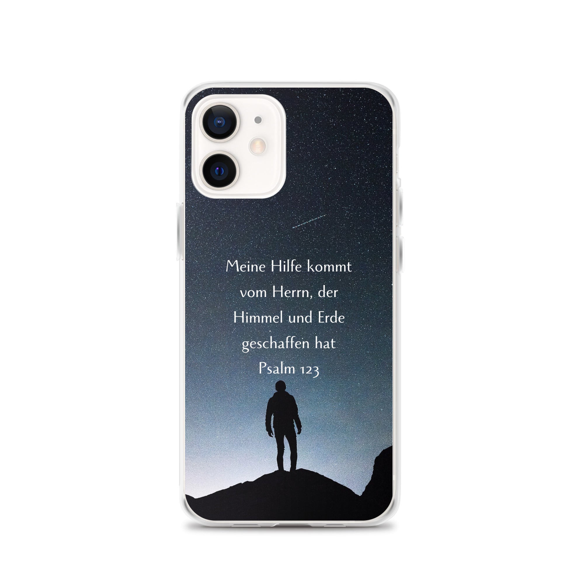 Meine Hilfe kommt vom Herrn Psalm 123 iPhone-Hülle
