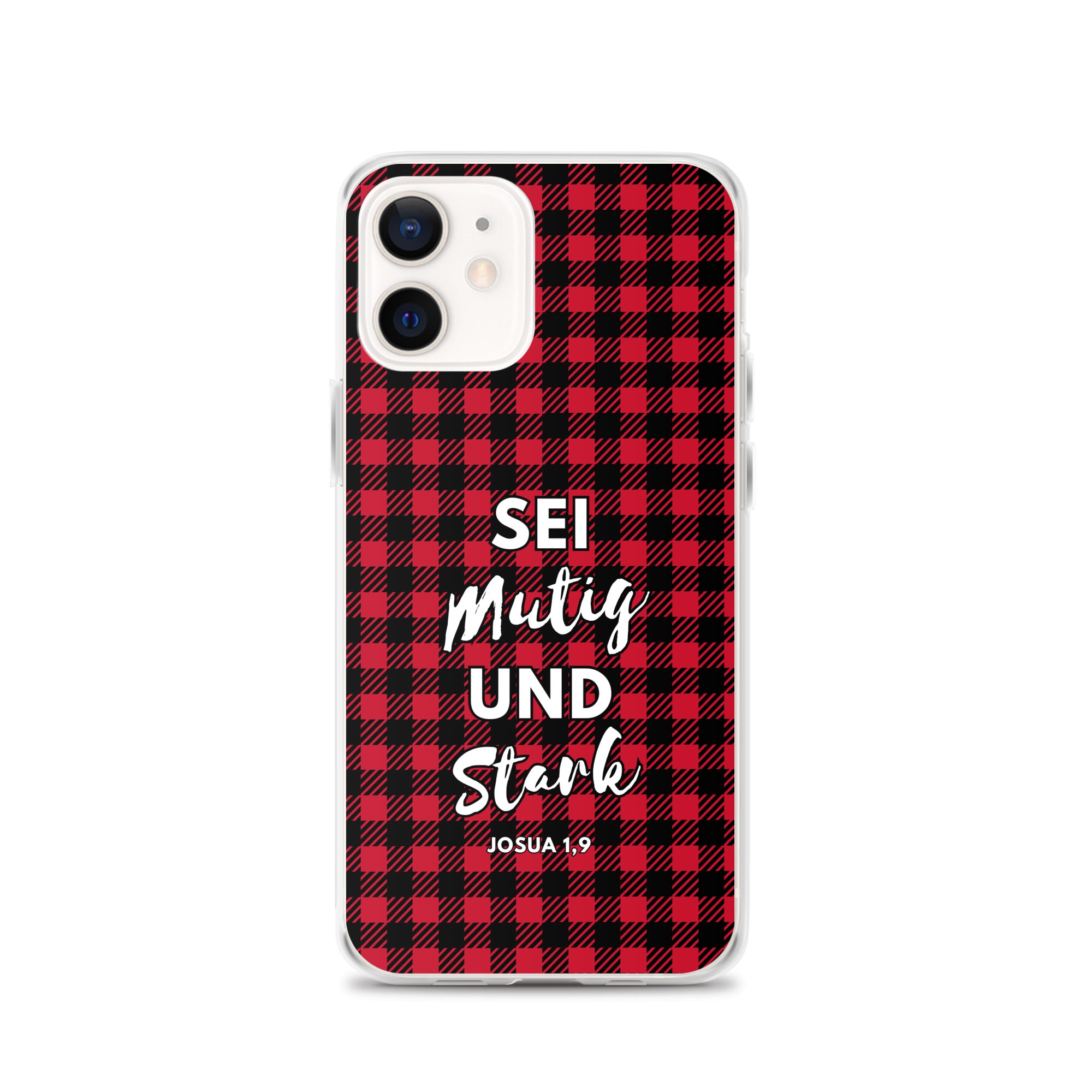 Sei mutig und stark Josua 1,9 iPhone-Hülle
