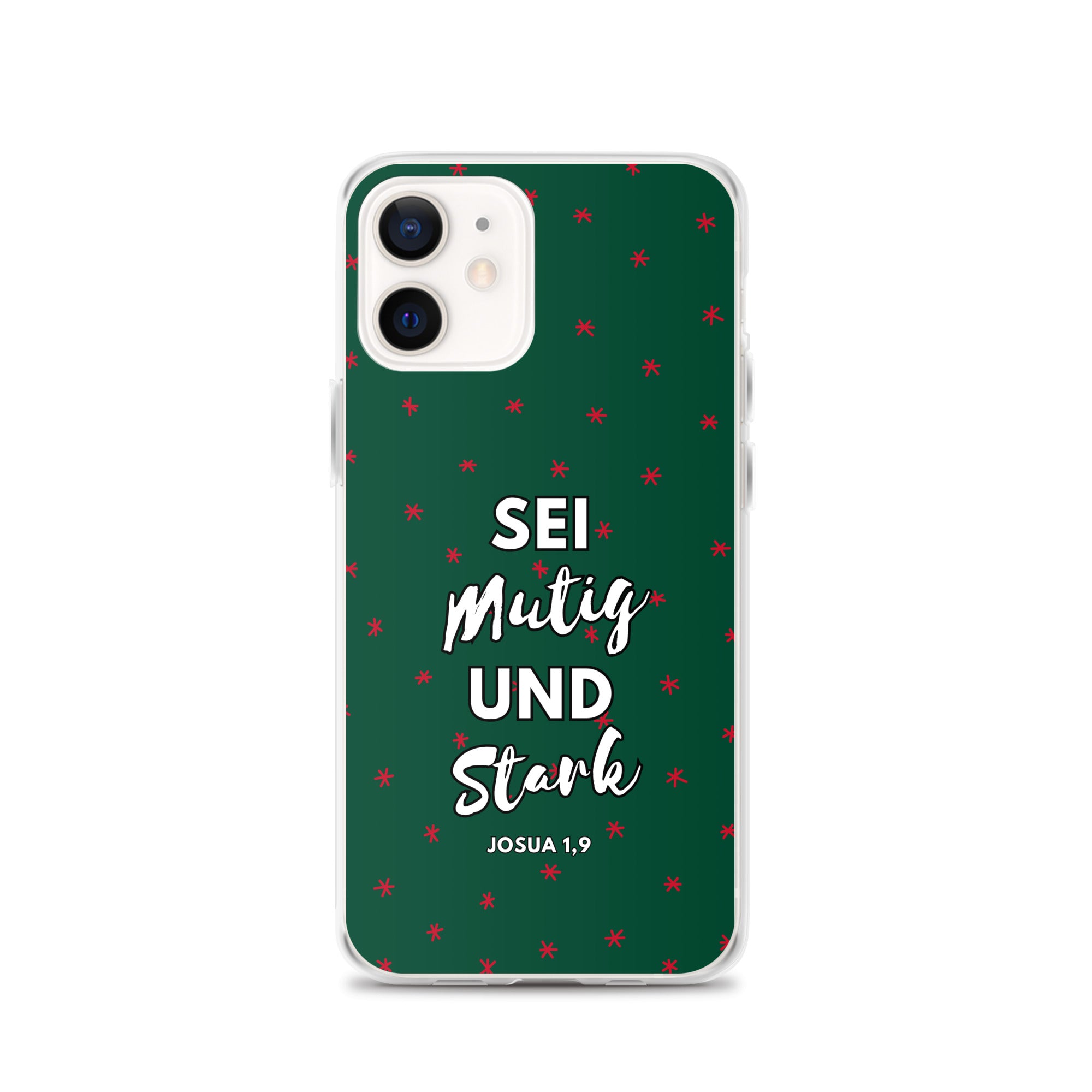 Sei mutig und stark Josua 1,9 iPhone-Hülle