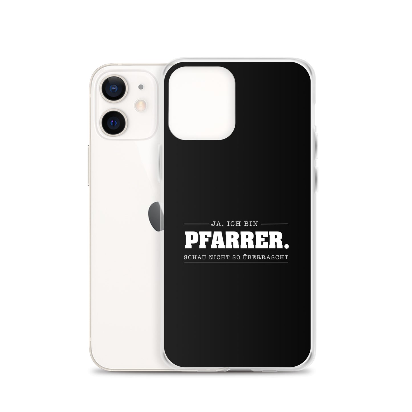 Ja ich bin Pfarrer Schau nicht so überrascht iPhone-Hülle iPhone-Hülle