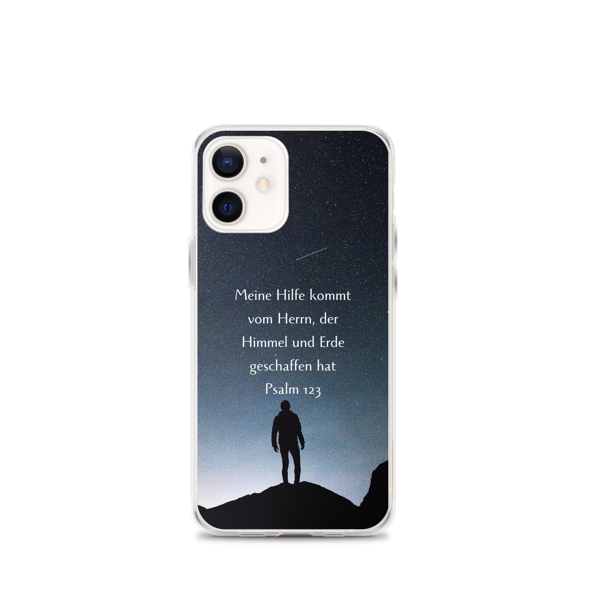 Meine Hilfe kommt vom Herrn Psalm 123 iPhone-Hülle
