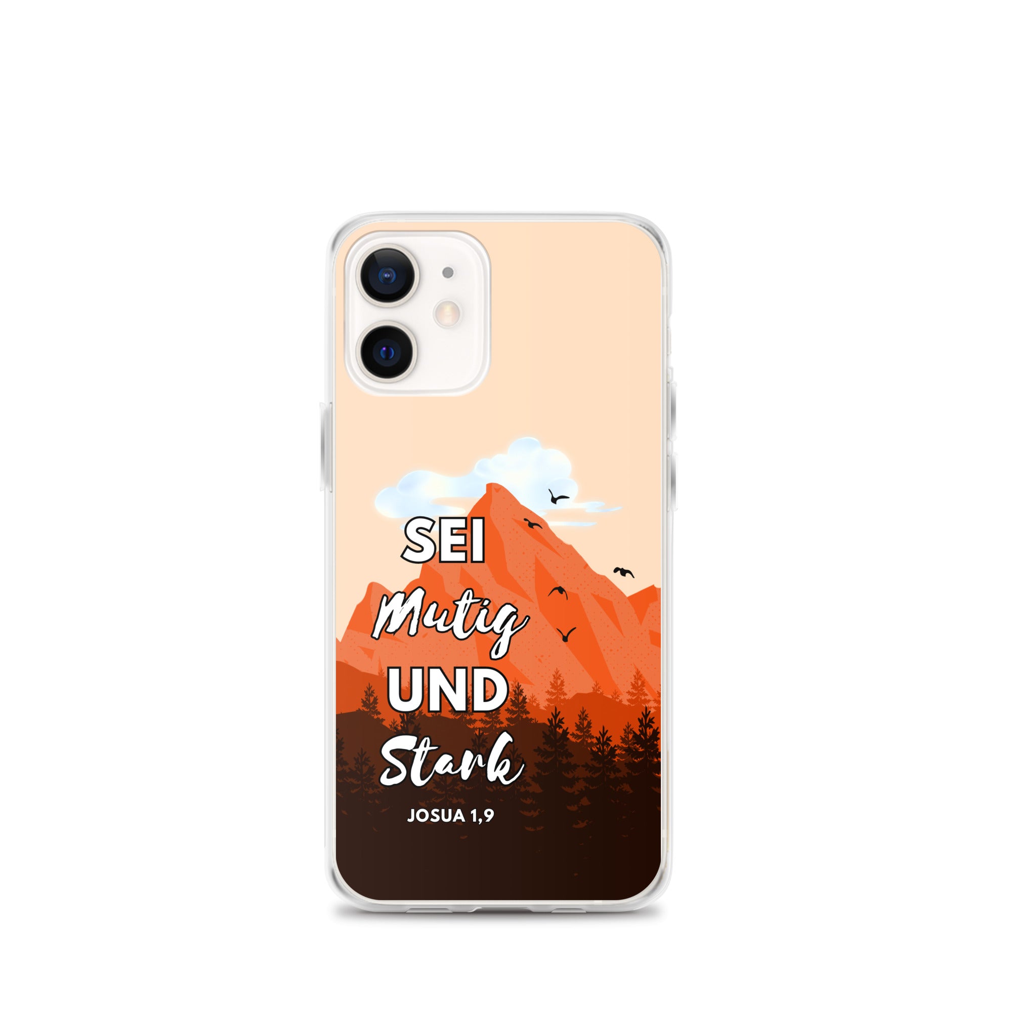 Sei mutig und stark iPhone-Hülle