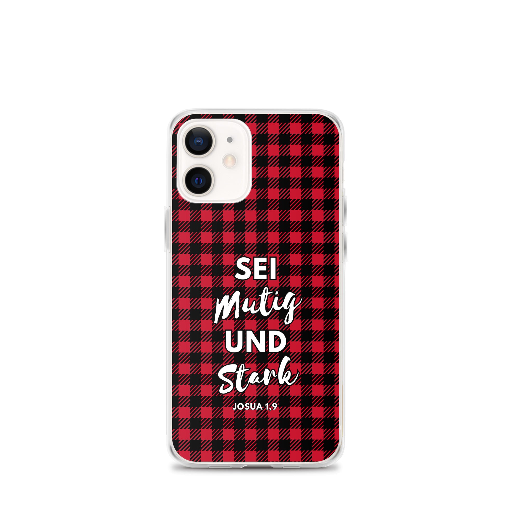 Sei mutig und stark Josua 1,9 iPhone-Hülle