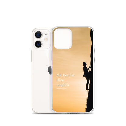 Mitt Gott ist alles möglich iPhone-Hülle