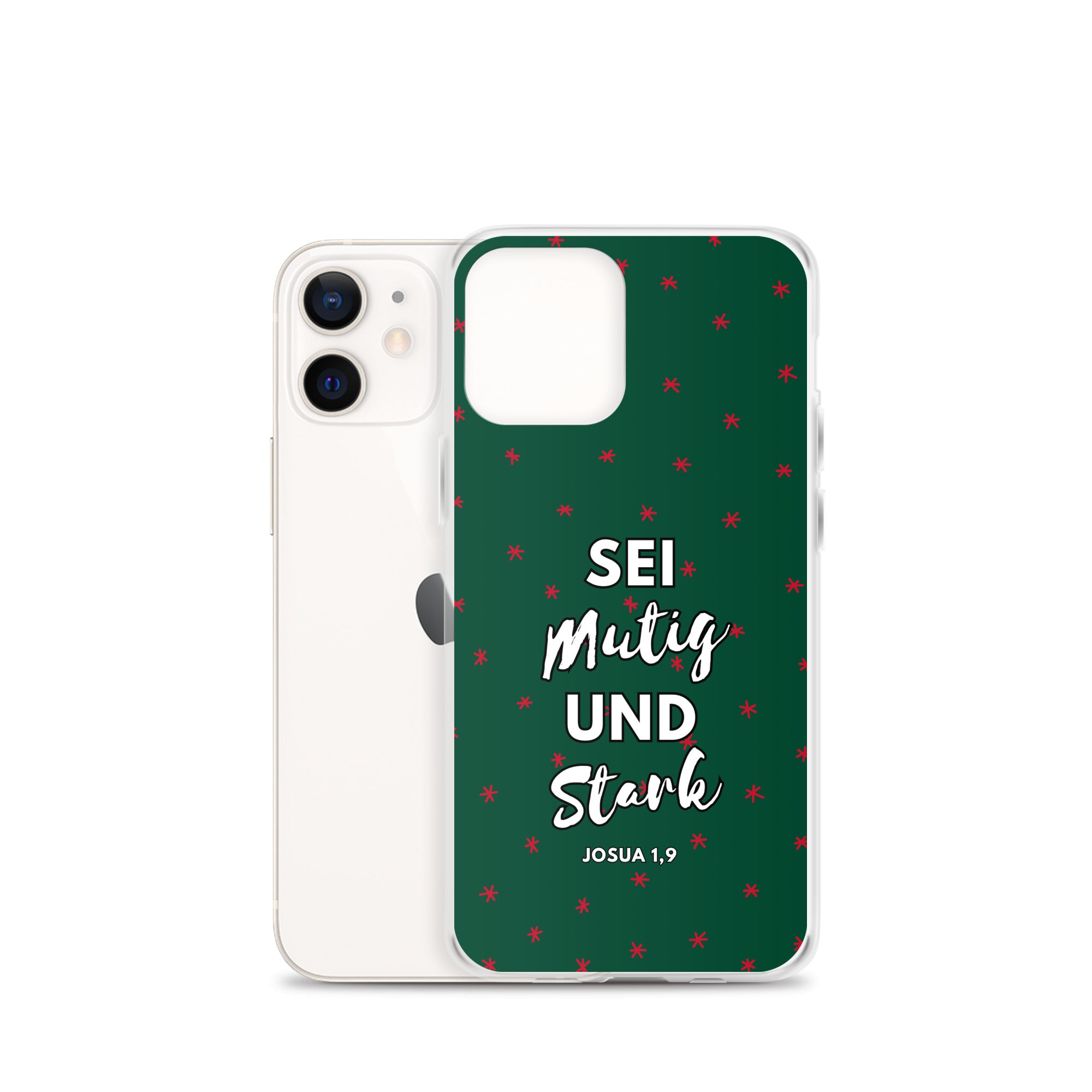 Sei mutig und stark Josua 1,9 iPhone-Hülle