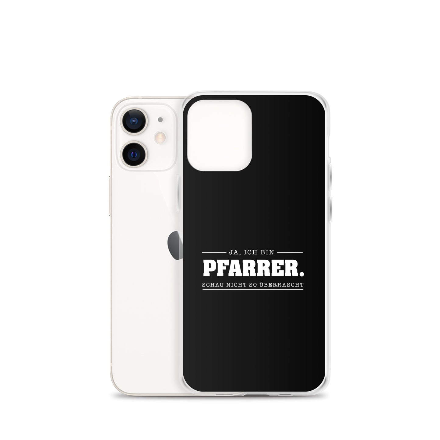 Ja ich bin Pfarrer Schau nicht so überrascht iPhone-Hülle iPhone-Hülle