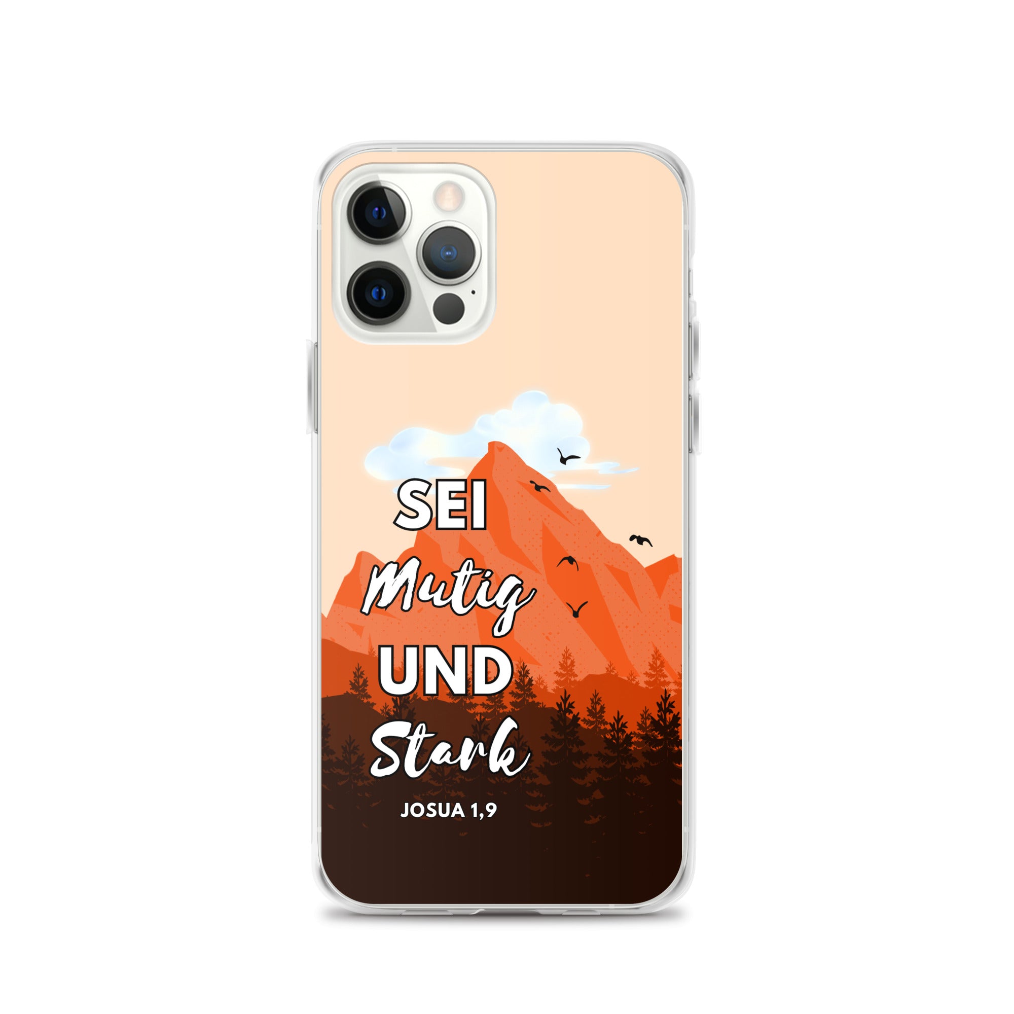 Sei mutig und stark iPhone-Hülle