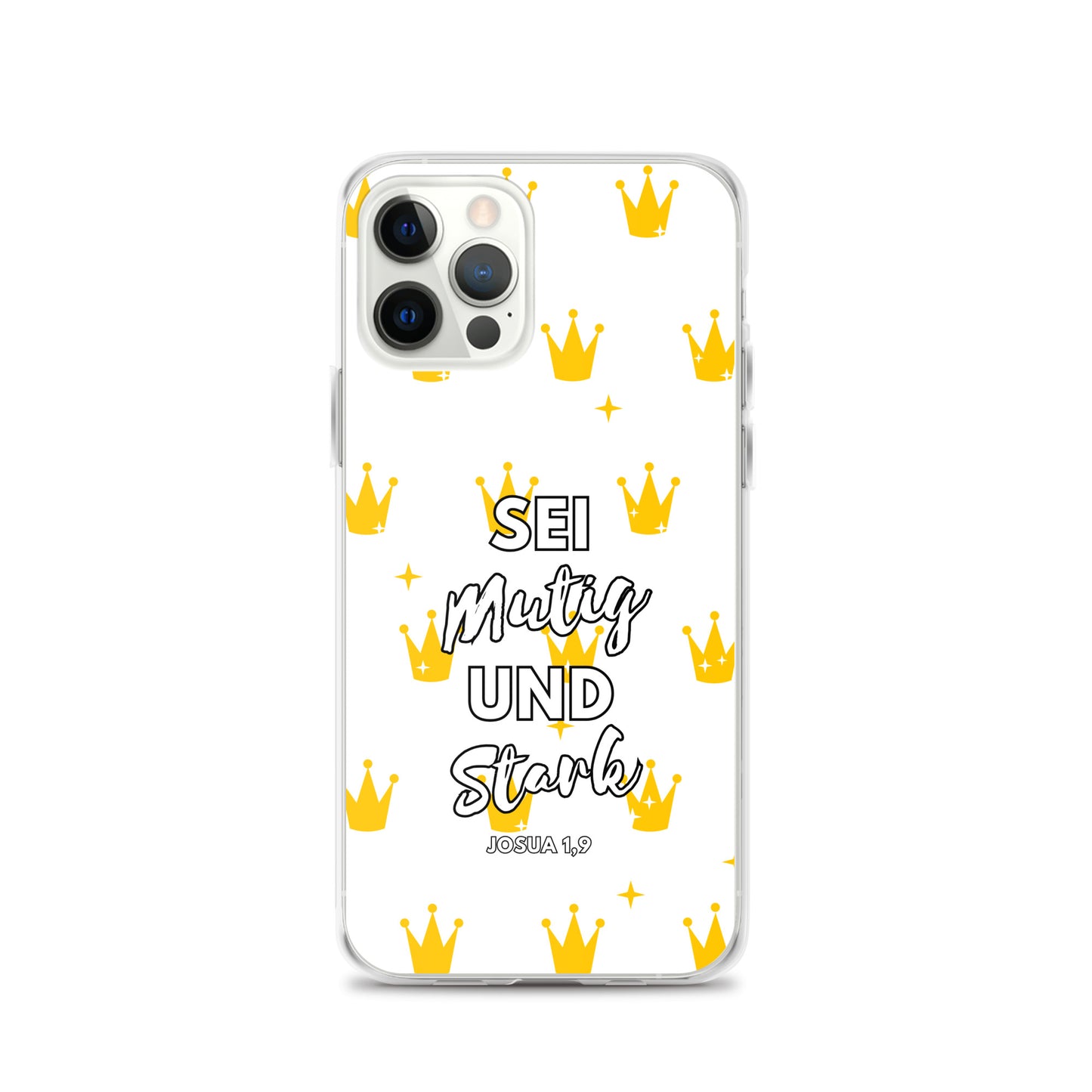 Sei mutig und stark Josua 1,9 iPhone-Hülle