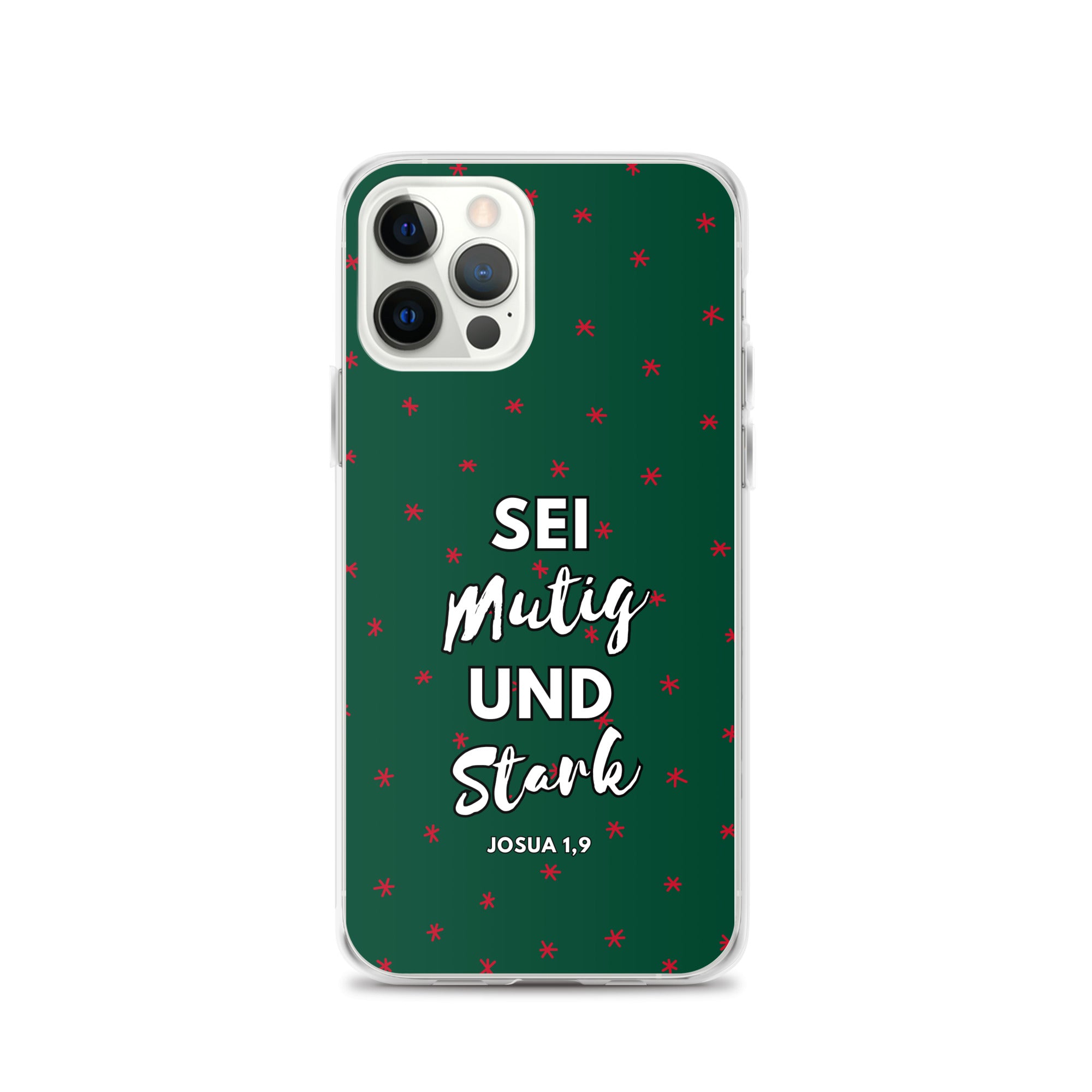 Sei mutig und stark Josua 1,9 iPhone-Hülle