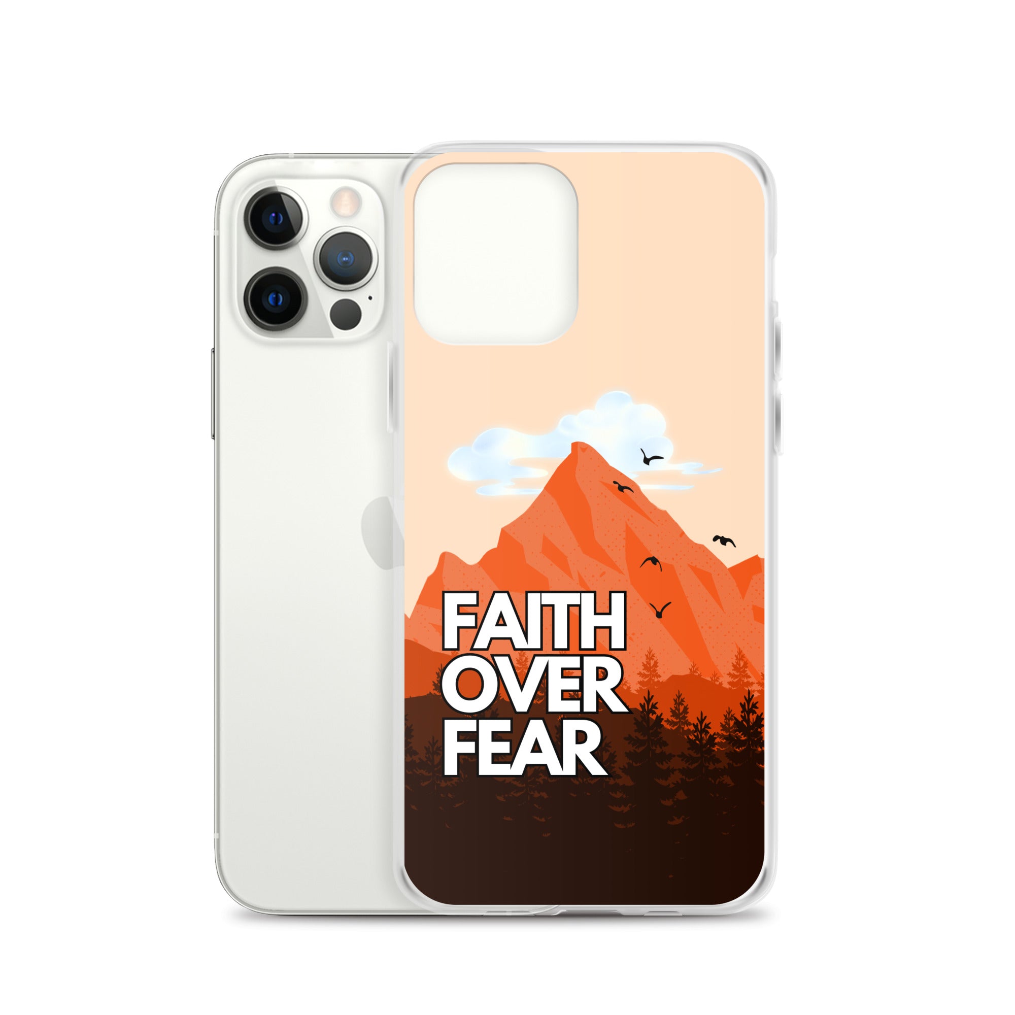 Faith over Fear iPhone-Hülle