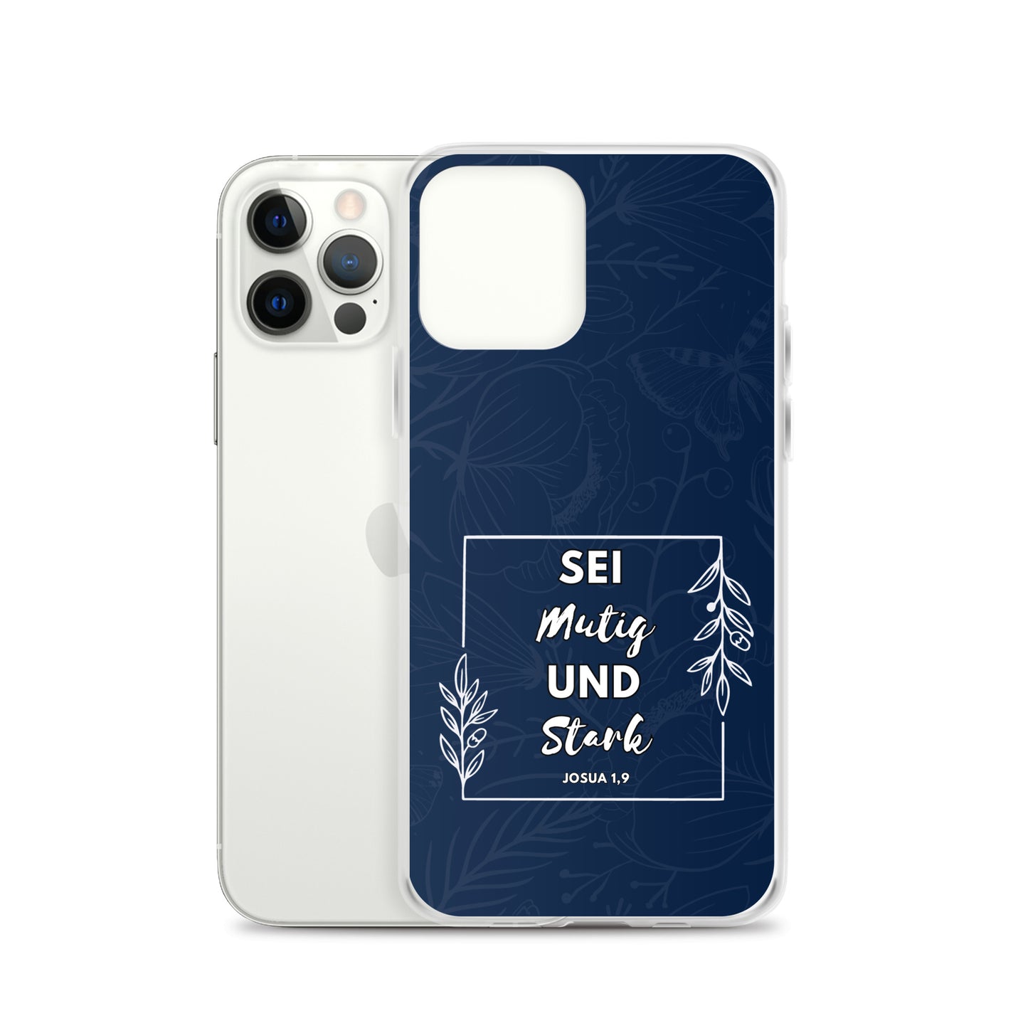 Sei mutig und stark Josua 1,9 iPhone-Hülle