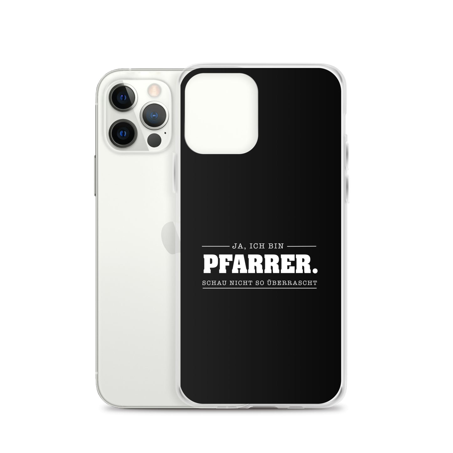 Ja ich bin Pfarrer Schau nicht so überrascht iPhone-Hülle iPhone-Hülle