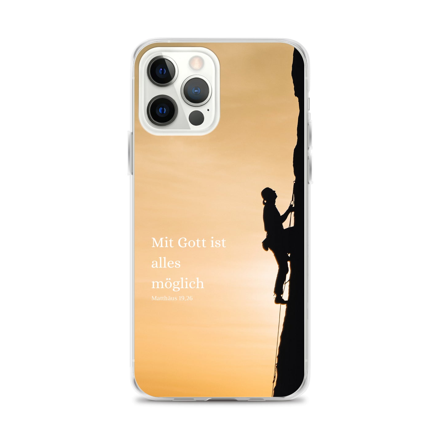 Mitt Gott ist alles möglich iPhone-Hülle