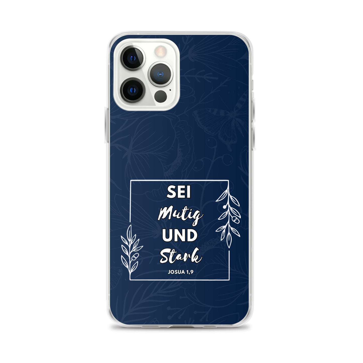 Sei mutig und stark Josua 1,9 iPhone-Hülle