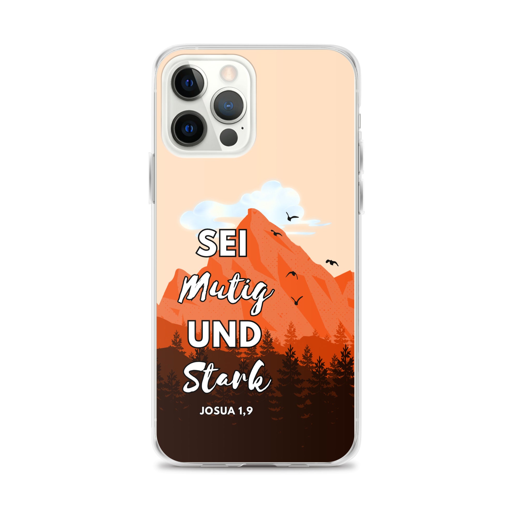 Sei mutig und stark iPhone-Hülle
