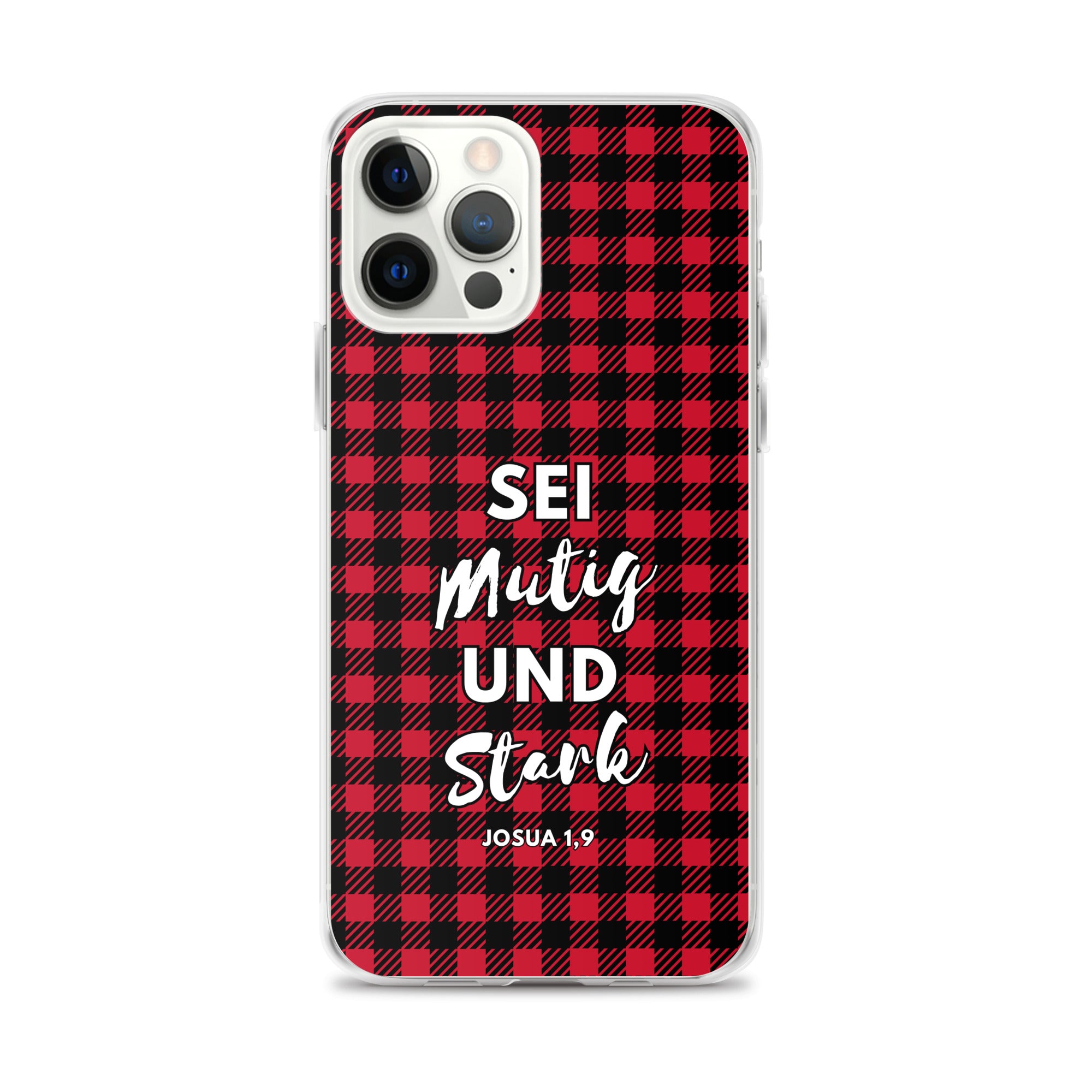 Sei mutig und stark Josua 1,9 iPhone-Hülle