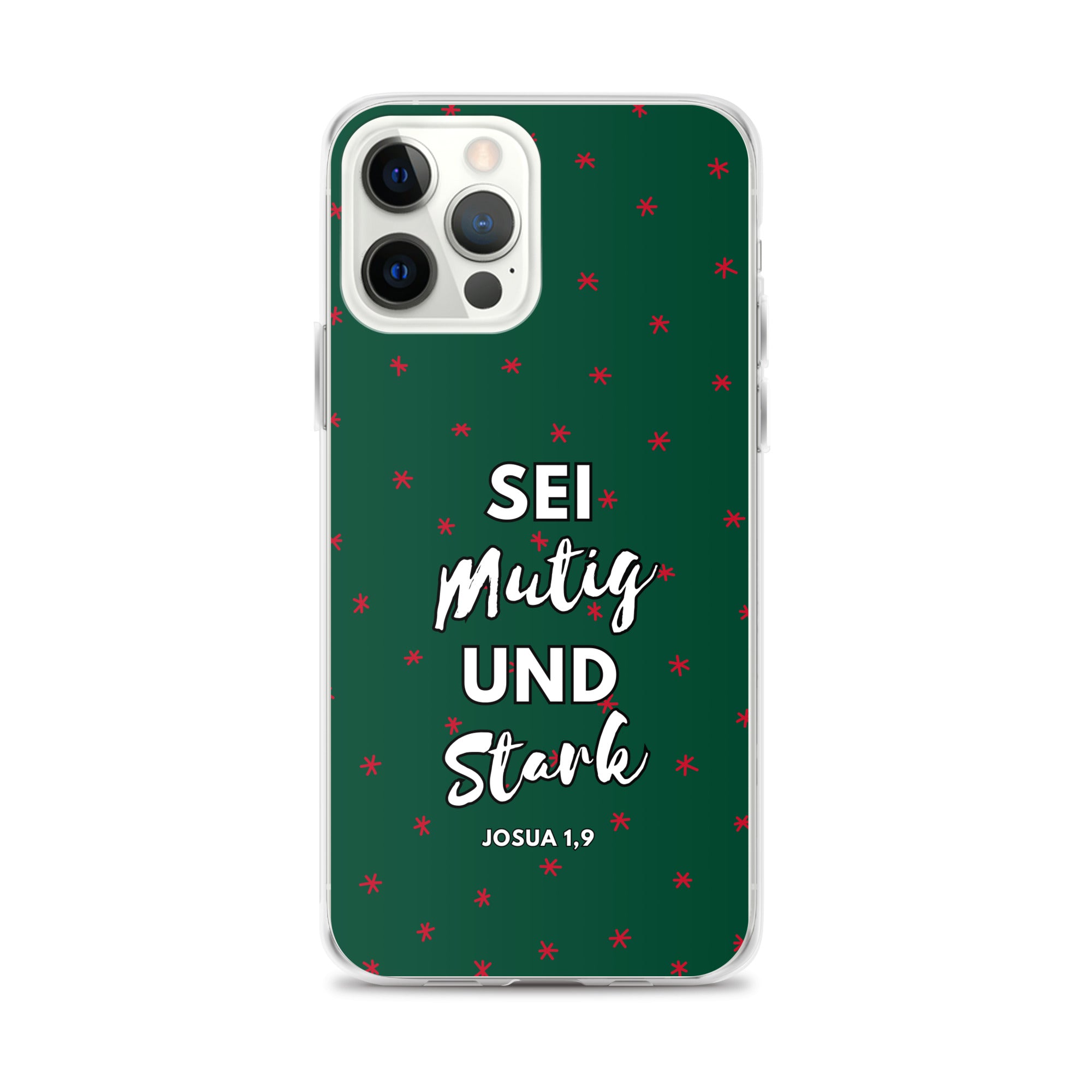 Sei mutig und stark Josua 1,9 iPhone-Hülle