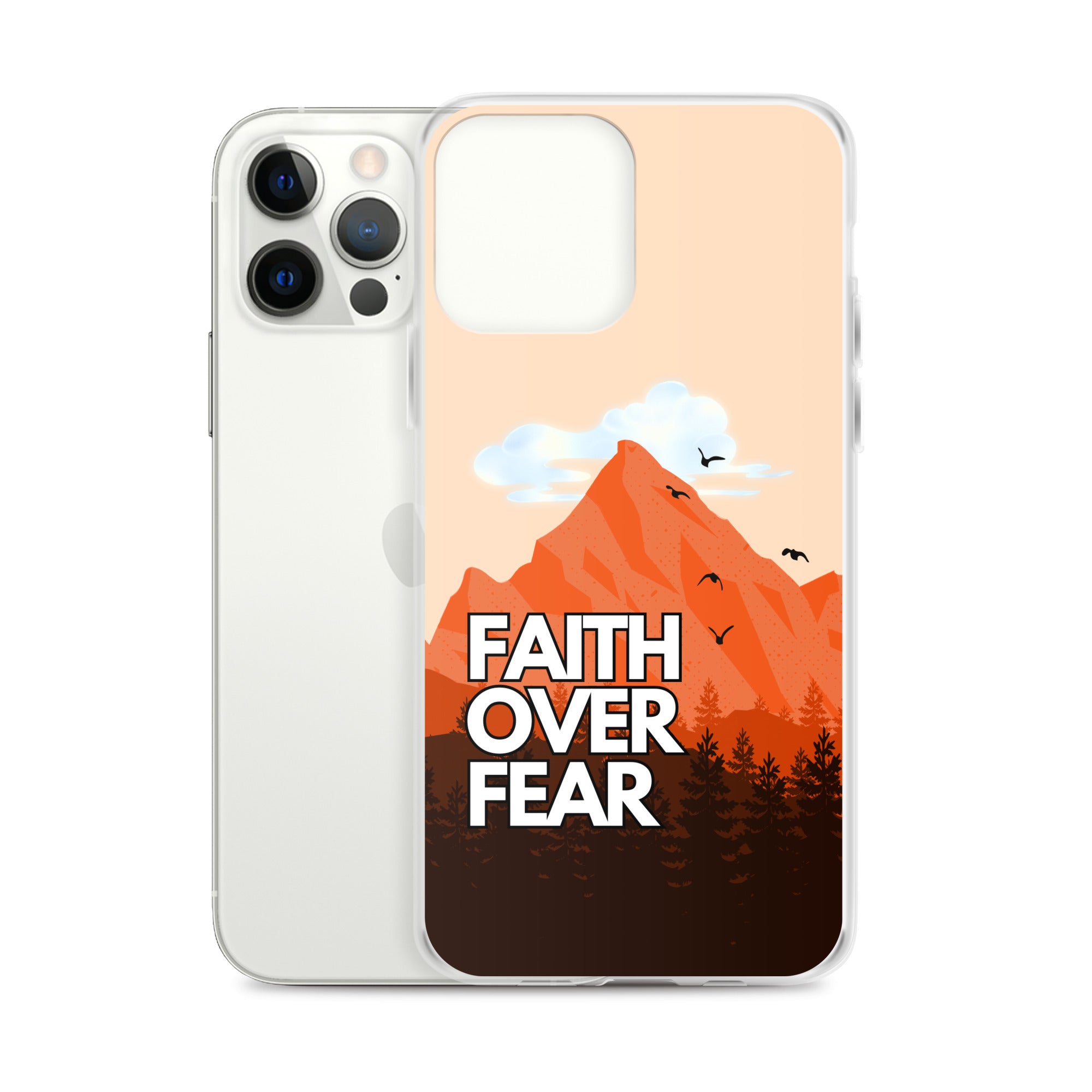 Faith over Fear iPhone-Hülle