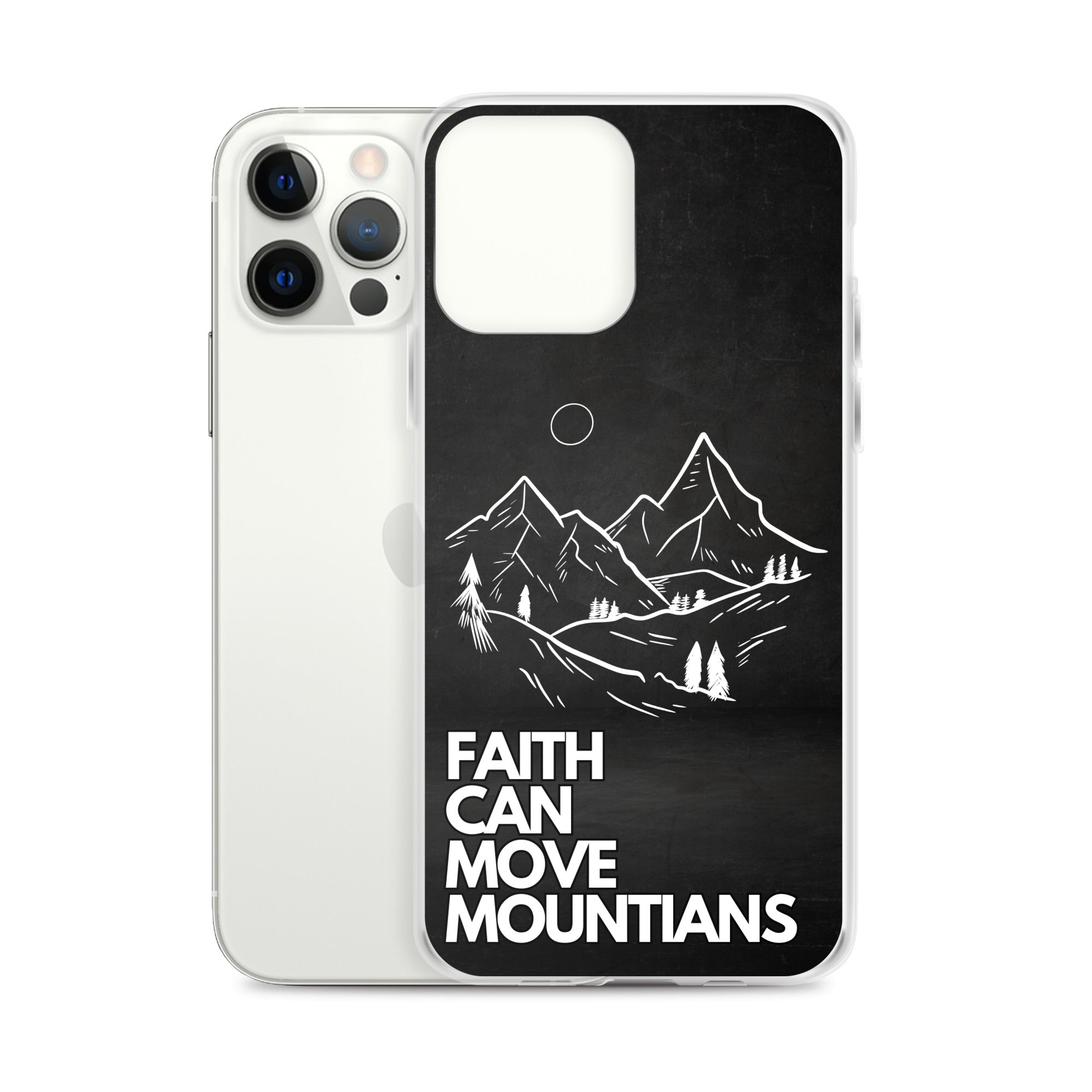 Faith can move Mountains iPhone-Hülle