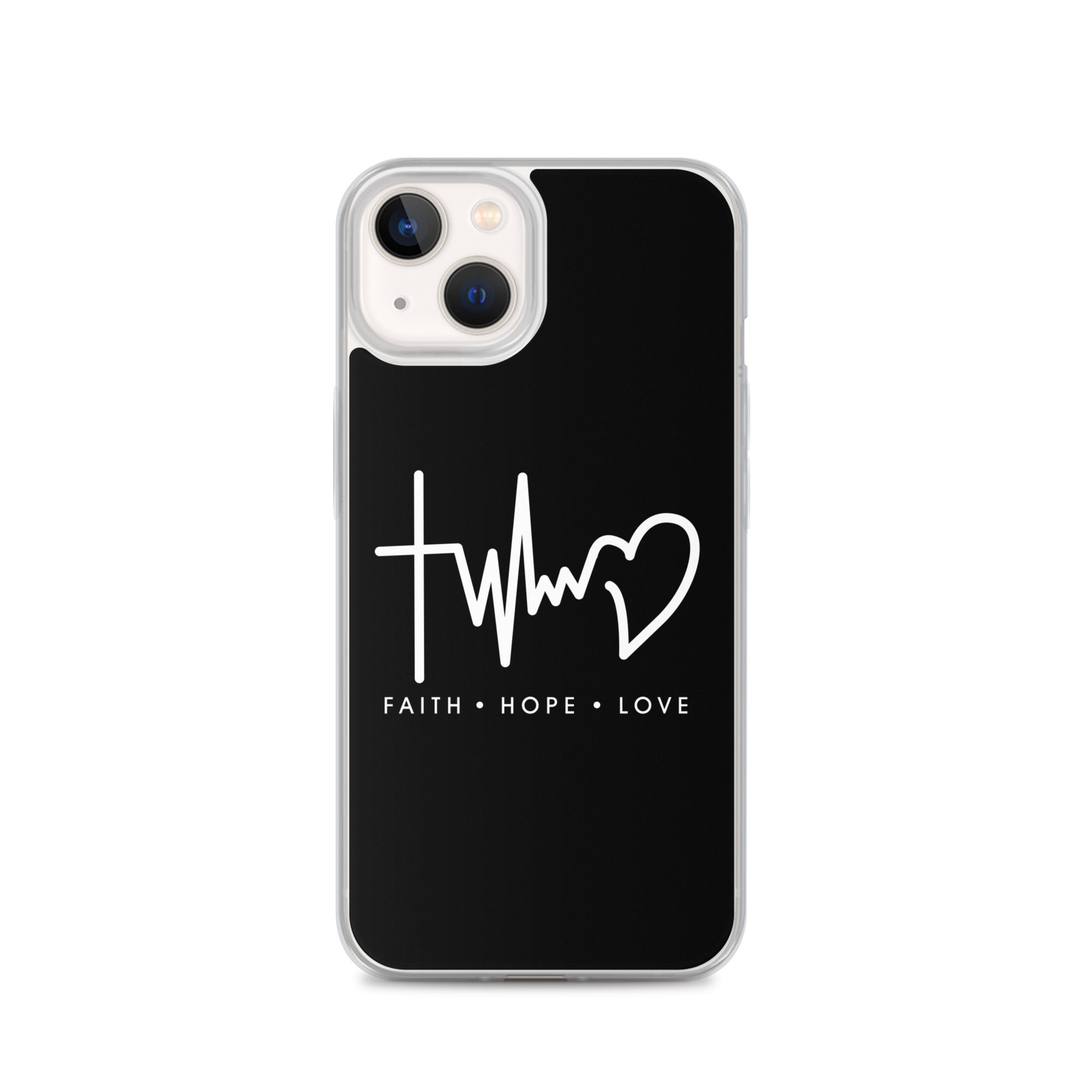 Glaube Liebe Hoffnung - christliche iPhone Handyhülle