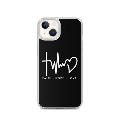 Glaube Liebe Hoffnung - christliche iPhone Handyhülle