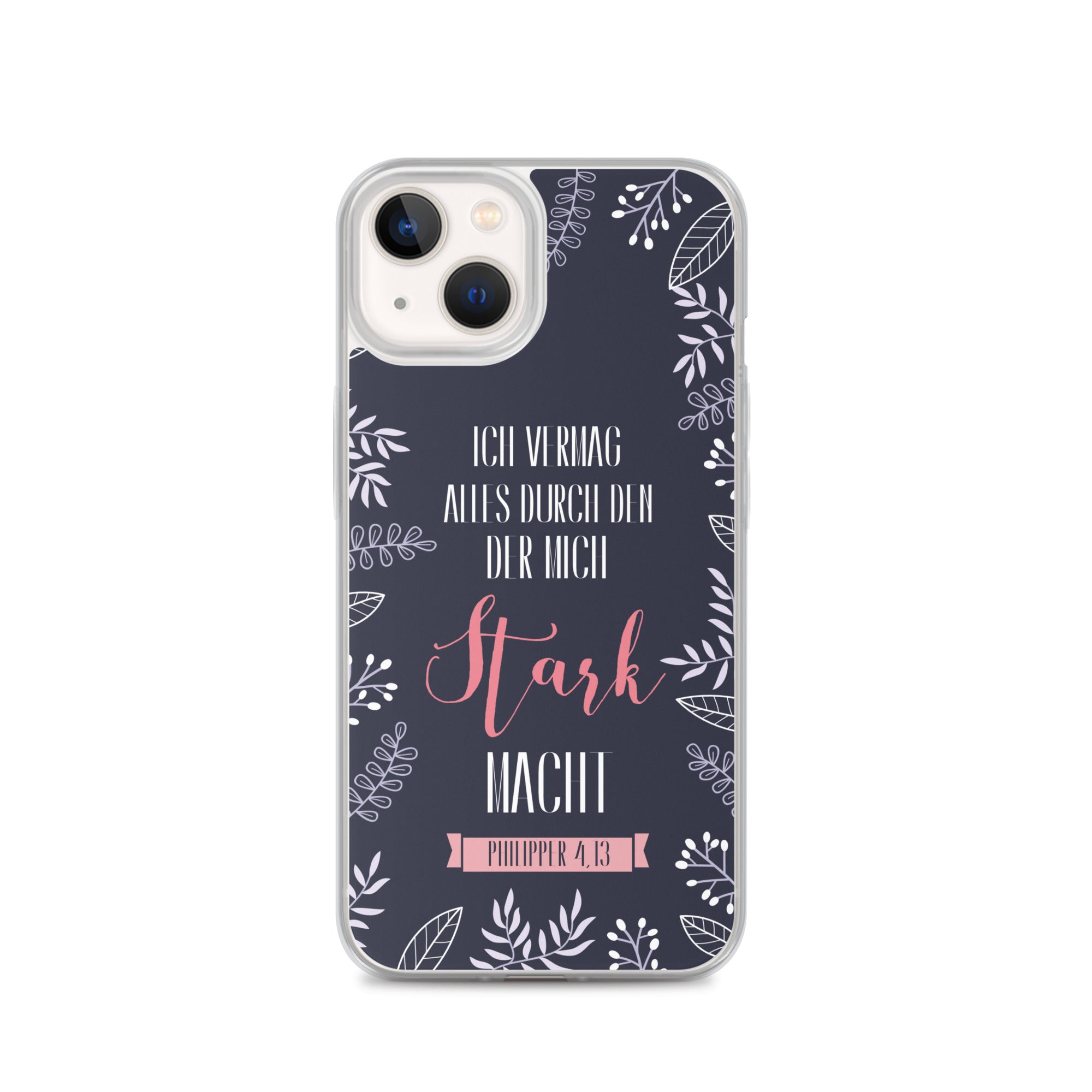 Ich vermag alles durch Christus iPhone-Hülle