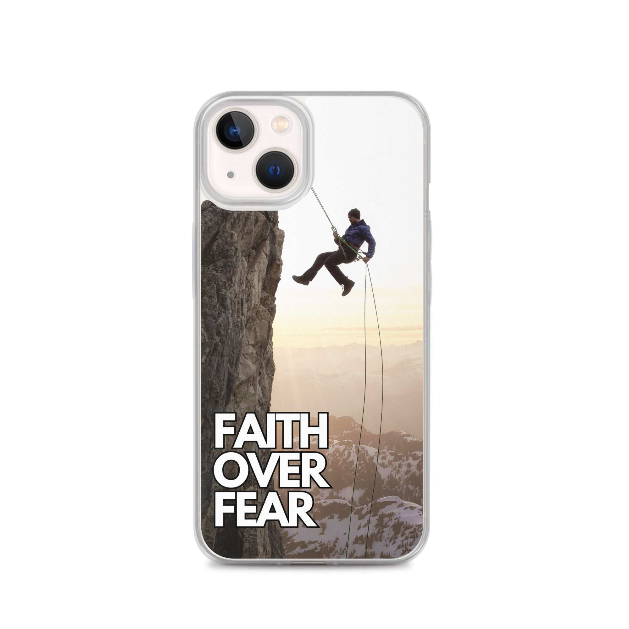 Faith over Fear iPhone-Hülle