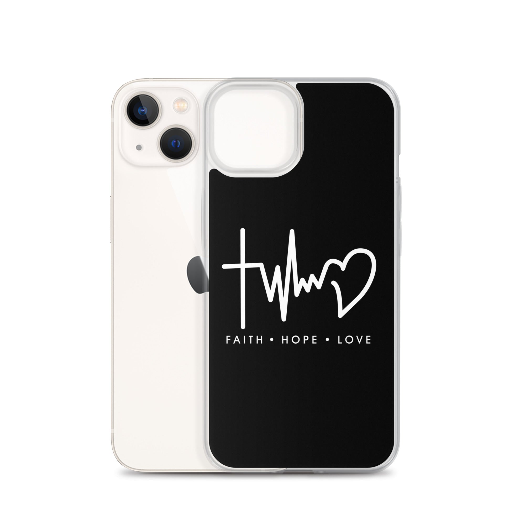 Glaube Liebe Hoffnung - christliche iPhone Handyhülle