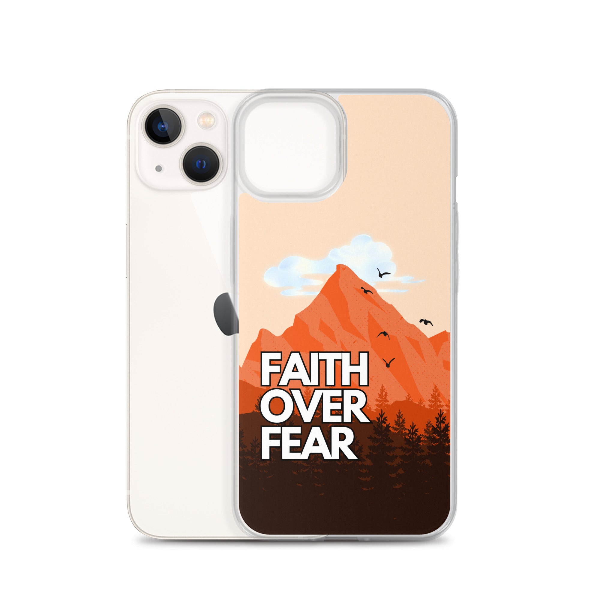 Faith over Fear iPhone-Hülle