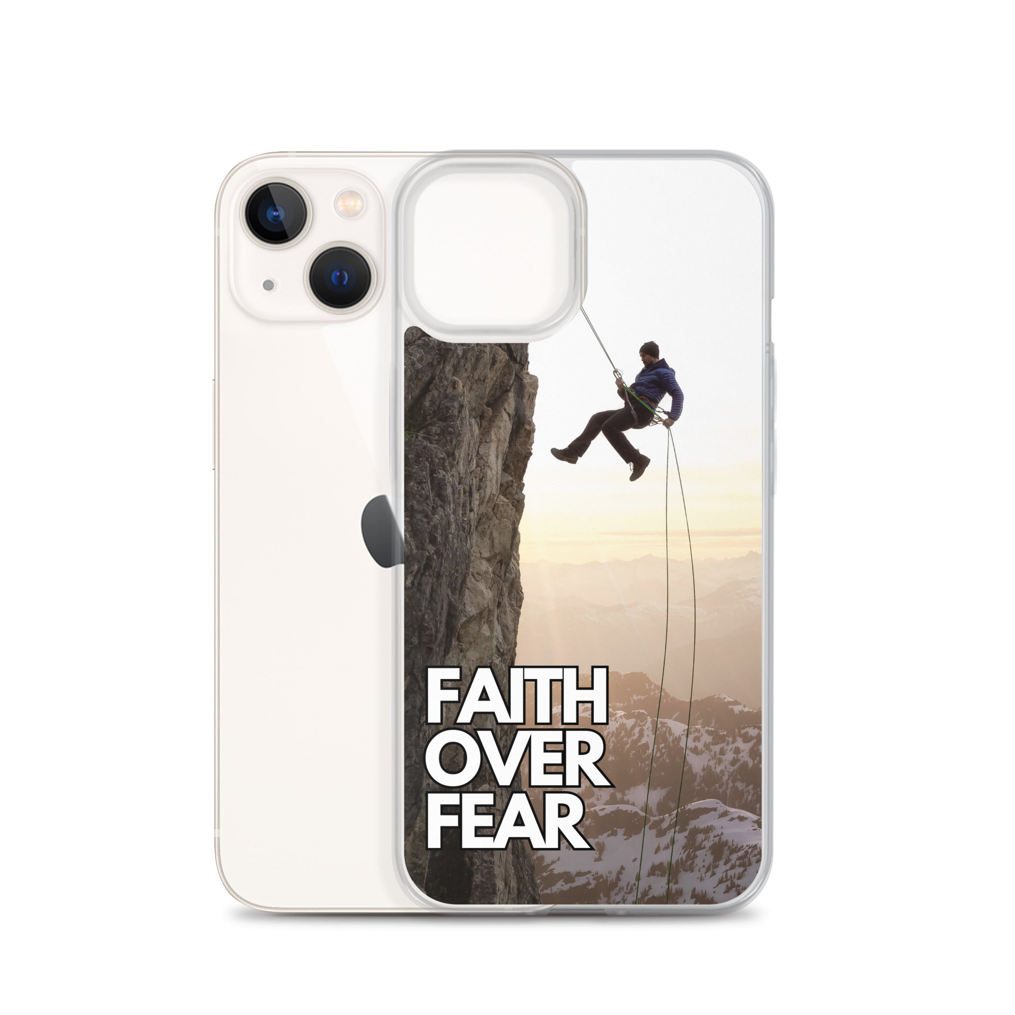 Faith over Fear iPhone-Hülle