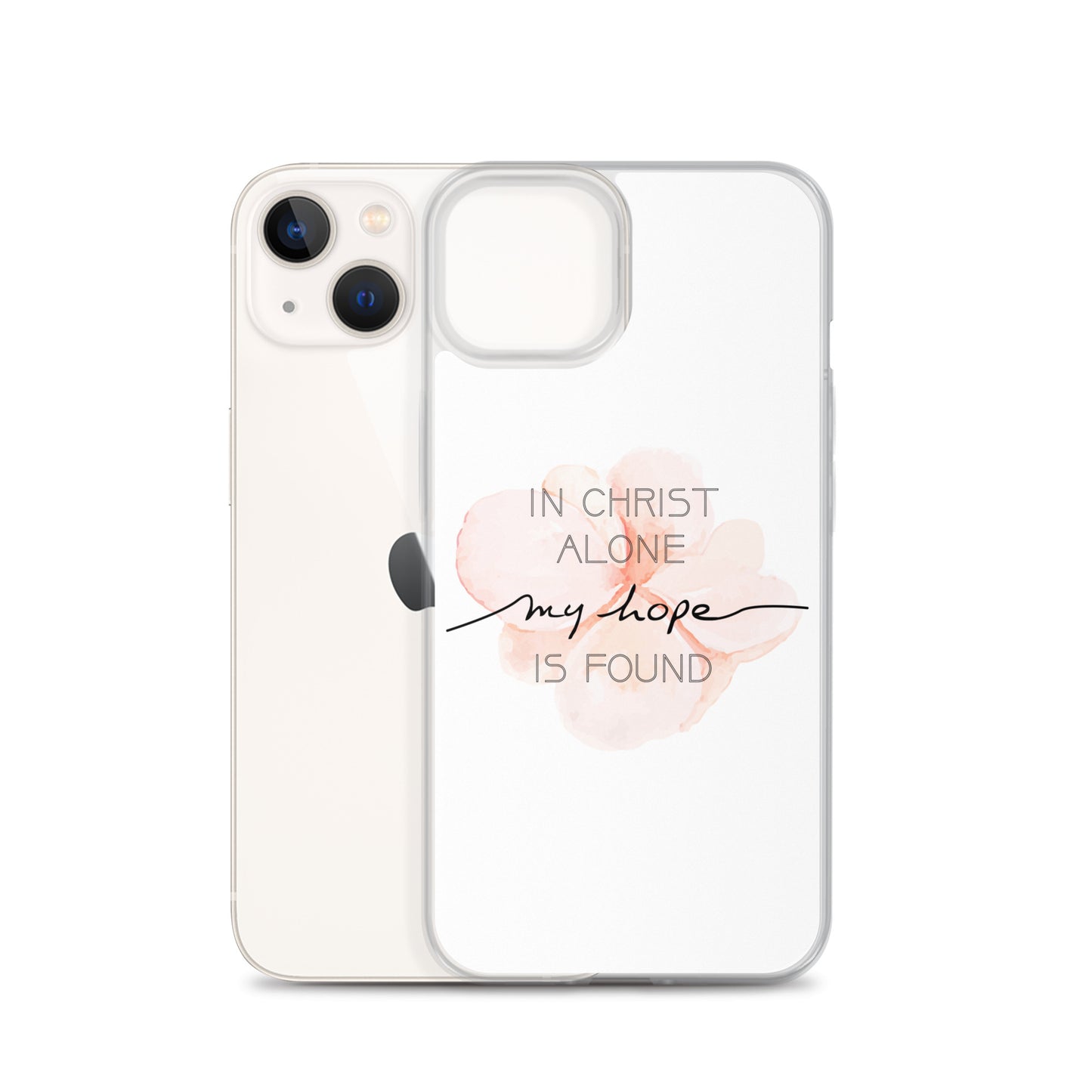 In Christ alone my Hope is found - christliche iPhone Handyhülle