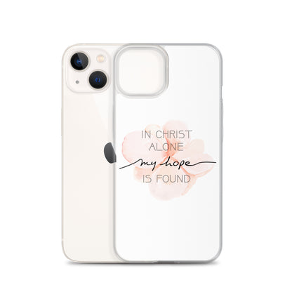 In Christ alone my Hope is found - christliche iPhone Handyhülle